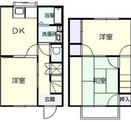 ai湘南ながもち A棟の物件間取画像